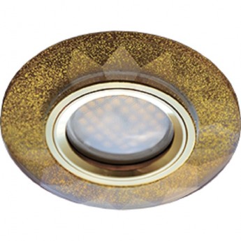 Светильник ECOLA MR16 DL1654 GU5.3 Glass Стекло Круг граненый Золотой блеск / Золото 25x90 (кd74) Светильник ECOLA MR16 DL1654 GU5.3 Glass Стекло Круг граненый Золотой блеск / Золото 25x90 (кd74)